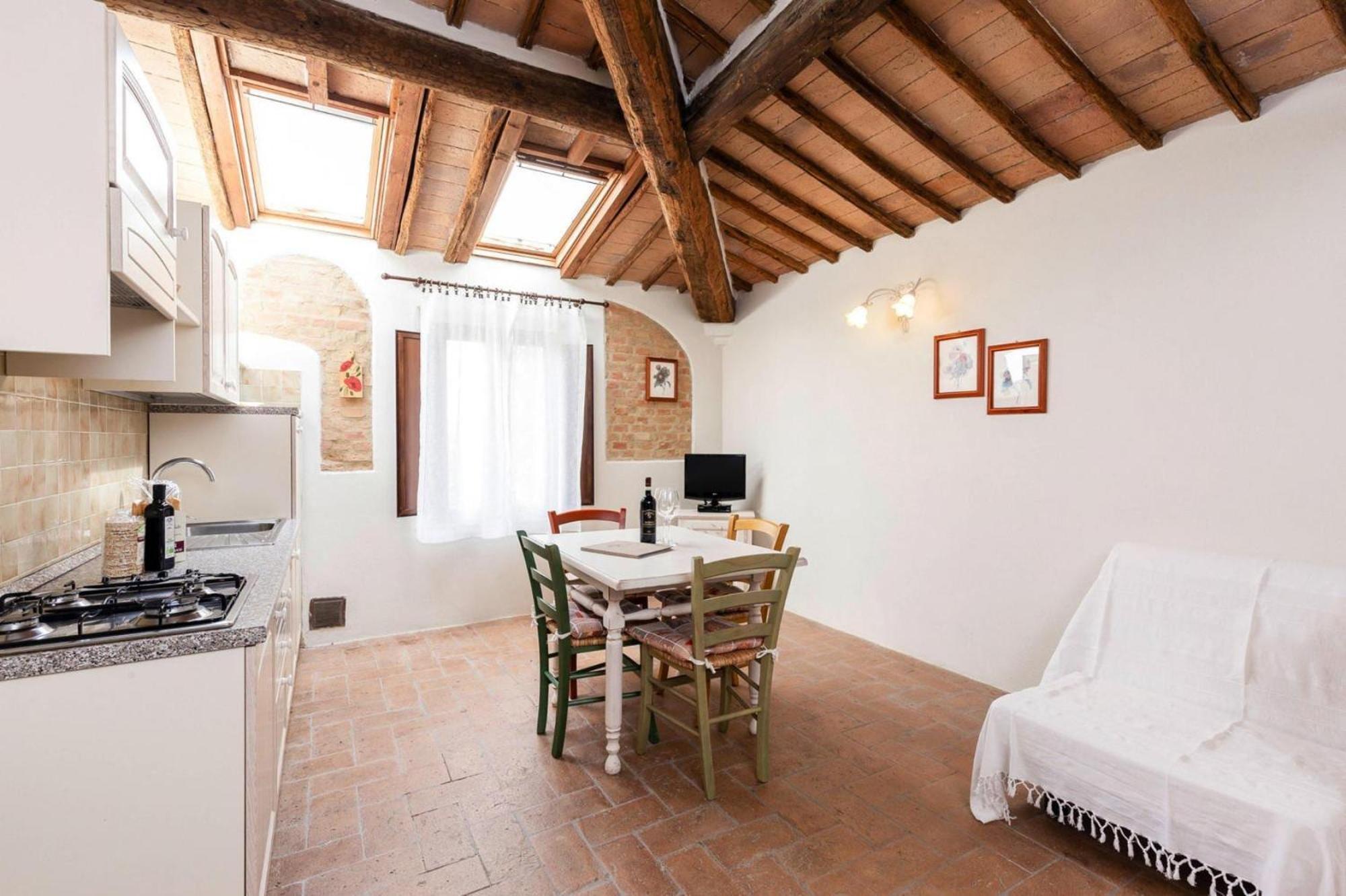 Appartement Fattoria Bio Pieve A Salti Montalcino Extérieur photo